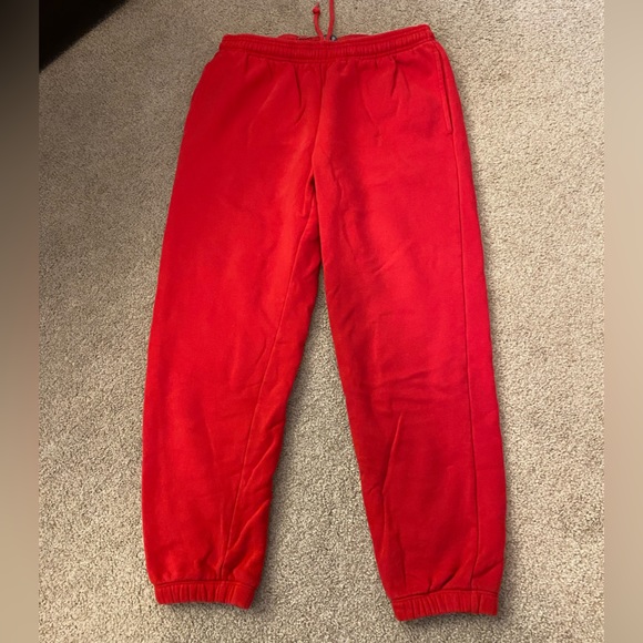 GAP Red Joggers - Picture 1 of 3